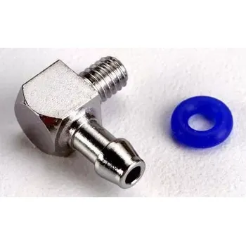 RC model Traxxas tlakovací koncovka tlumiče výfuku zahnutá