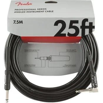 Hudební nástroj Fender Professional Series 7,5 m Rovný - Lomený Nástrojový kabel (Jako nové)