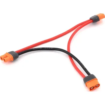 Spektrum kabel Y sériový IC3 baterie / 2x IC3 přístroj 15cm 13AWG
