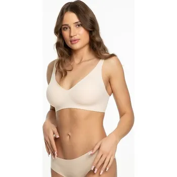 Podprsenka Julimex podprsenka Jelly Bra Basic - tělová, XL (Podprsenka bez kostic)