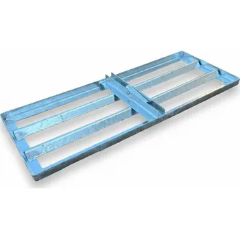 Hrábě GTEX Nivelační hrábě na vyrovnání trávníku 90 x 30 cm - pozinkované 0822/1