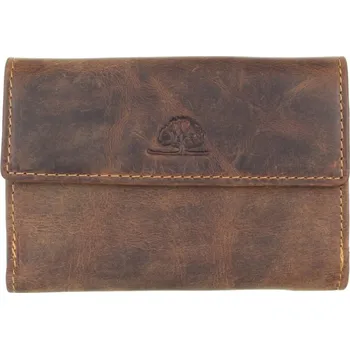 Peněženka GREENBURRY Dámská kožená peněženka Tara 1790-25 hnědá