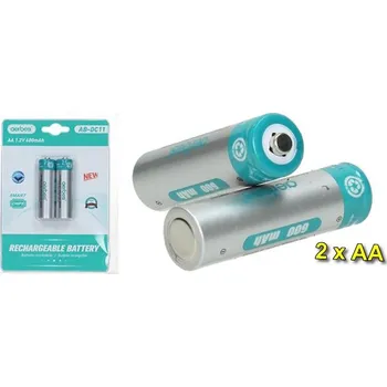 Článková baterie Aerbes AB-DC11 2 kusy AA Nabíjecí baterie