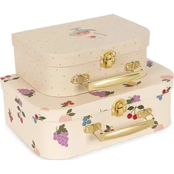 Sada kufrů na ukládání Konges Sløjd 2 PACK SUITCASE KS104605.PPY2 béžová 01X, vel. ONE SIZE