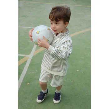 Chlapecké kraťasy Dětské kraťasy Konges Sløjd LOU SWEAT SHORTS OCS KS104944.PPY2 béžová 01X, vel. 110