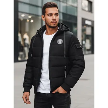 Pánská bunda Dstreet Pánská bunda prošívaná TX4638z Barva: Černá, Velikost: 3XL