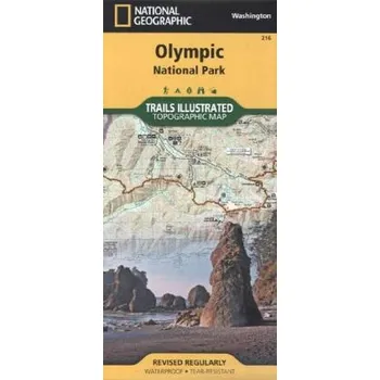Cestování National Geographic Trails Illustrated Map Olympic National Park