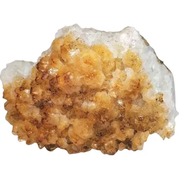 Sběratelství Citrínová drůza 2,2 kg – velké špice | přírodní krystal z Brazílie