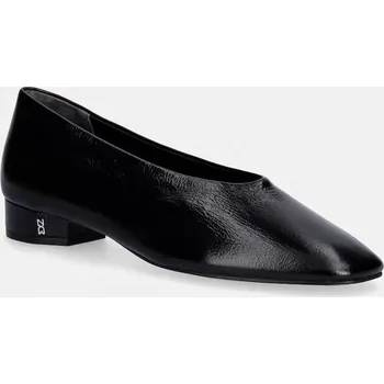 Dámské baleríny Kožené baleríny Nokwol Art Art.Black.Columbus černá 99X, EUR 36