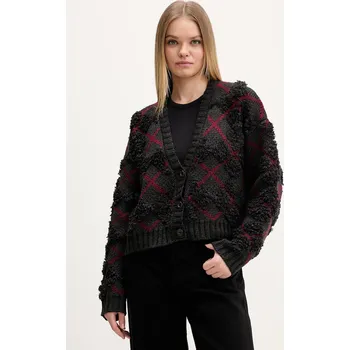 Dámský svetr Kardigan The Ragged Priest RPHL251037KW šedá 90X, vel. L