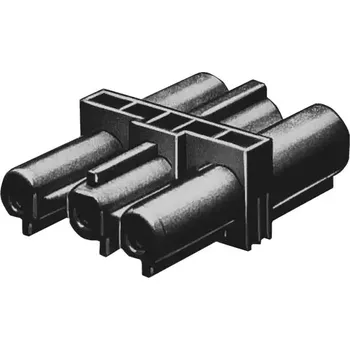 ASA 06018Y00016 Lineární spojka pro napájecí kabely, černá