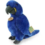 Rappa Plyšový papoušek modrý Ara hyacintový 25 cm ECO-FRIENDLY