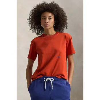 Pánské tričko Bavlněné tričko Polo Ralph Lauren 211A96263 oranžová 23X, vel. S