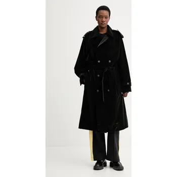 Dámský kabát Trench kabát Rains 12620 Trench Coat W3 12620.158 černá 99X, vel. L