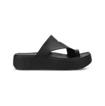 Dámské žabky Žabky Crocs Getaway Platform Toe Loop 210834 Černá 37_38