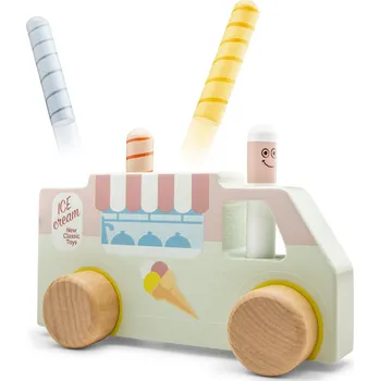 Hračka New Classic Toys Pop-up Zmrzlinářský vůz, vyskakovací kolíčky