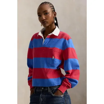 Dámská mikina Bavlněná mikina Polo Ralph Lauren 211971746 červená 33X, vel. XS