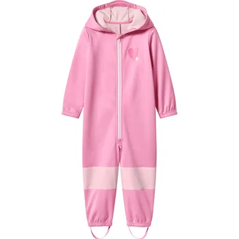 Dětský overall lupilu® Dívčí softshellový overal s podšívkou (světle růžová, 98/104)