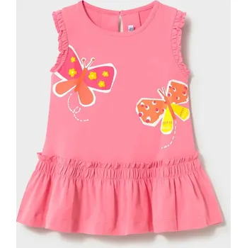 Dívčí šaty Dívčí šaty Mayoral 1929.4N.Baby.PPY2 růžová 30X, vel. 104