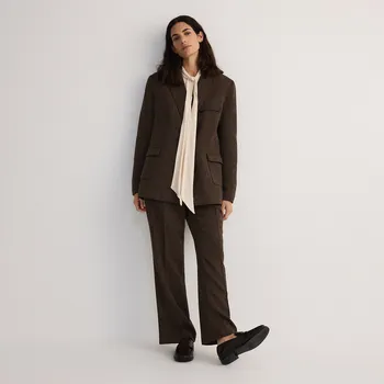 Dámské kalhoty Reserved - Kostkované kalhoty s vlnou - vícebarevná - 096DO-MLC - 096DO-MLC-L-4