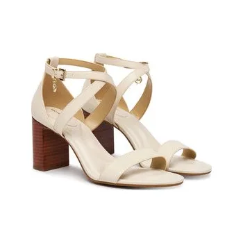Dámské sandále Sandály MICHAEL Michael Kors Alexa Block 40S6AXMS1L Écru 35