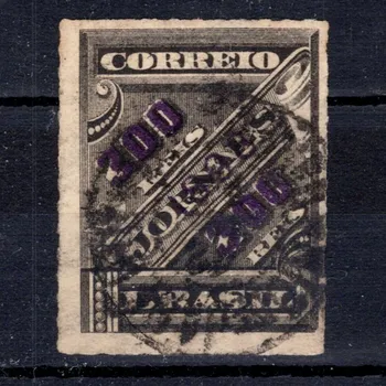 Sběratelství Známka Brazílie, Mi.117 (SG 170)#, 300 R