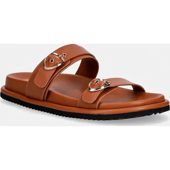 Dámská obuv Kožené pantofle Blauer BLOOM03 S6BLOOM03.LEA hnědá 88X, EUR 40