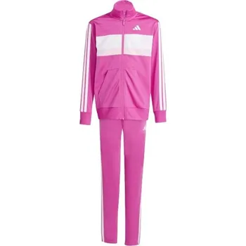 Dětská souprava adidas 3 STRIPES TIBERIO 152 Růžová, Bílá
