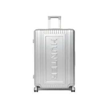 Velký kufr Hunter CEO-HUNTER-L-002-08-SILVER Stříbrná NOSIZE