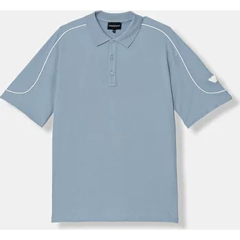 Pánské tričko Bavlněné polo tričko Emporio Armani EB001336.AF10497 modrá 50X, vel. 176