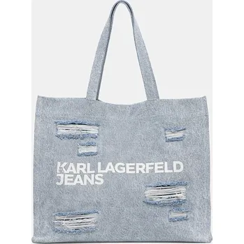 Kabelka Džínová taška Karl Lagerfeld Jeans B2W50081 modrá 50J, vel. ONE SIZE
