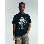 Tričko s potiskem The Witcher - L - House - černá - 933IY-99X