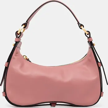 Kabelka Kožená kabelka Pollini PC4441PP1OQG0 růžová 30X, vel. ONE SIZE