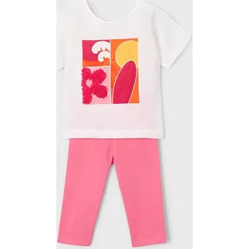 Dětská souprava Mayoral 3732.6P.Mini.PPY2 růžová 30X, vel. 128