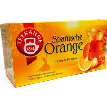 Čaj Teekanne Spanische Orange s příchutí španělských pomerančů a broskví 20x 2,25 g