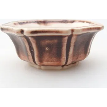 Květináč Mini bonsai miska 6 x 6 x 3 cm růžová