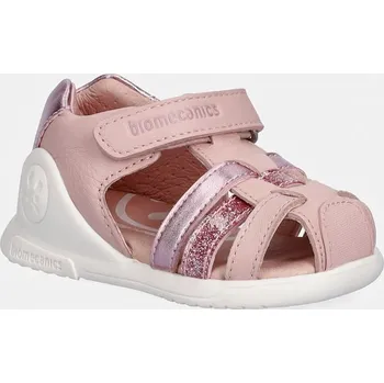 Dívčí sandály Dětské kožené sandály Biomecanics 262150.G růžová 30X, EUR 20