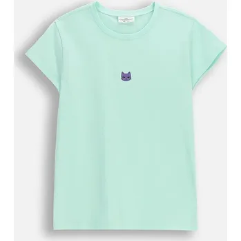 Dětské tričko Coccodrillo WC6143223VGA tyrkysová 65X, vel. 104