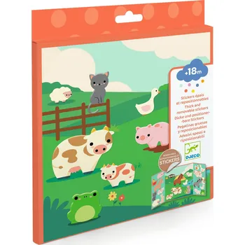 Samolepková sada - zvířata na farmě