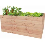Vysoký záhon douglaska, dřevo, 200 × 100 × 72,5 cm TR-9049-DG