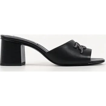 Dámské pantofle Kožené pantofle Karl Lagerfeld Plaza Ii KL32400.000 černá 99X, EUR 36