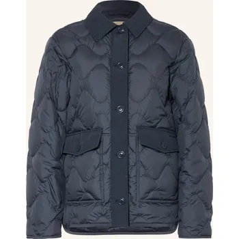 Dámský kabát Woolrich Dámská Prošívaná Bunda Heritage, tmavě modrá, 40