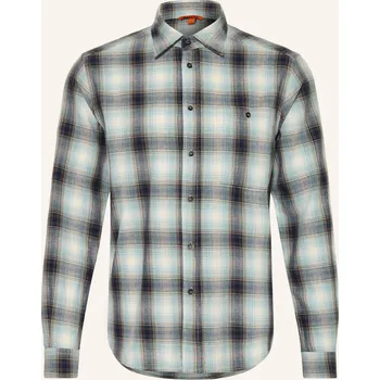 Pánská košile Barena Venezia Pánská Košile Faziol Regular Fit, černošedá /...