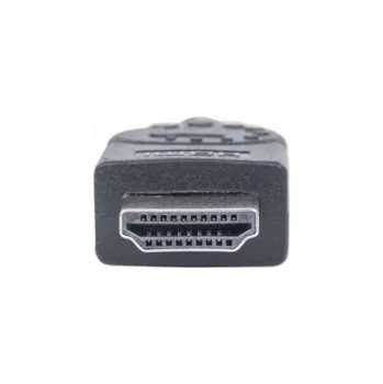 Počítačové příslušenství MANHATTAN kabel HDMI Male to DVI-D 24+1 Male, Dual Link, Black, 1,8m