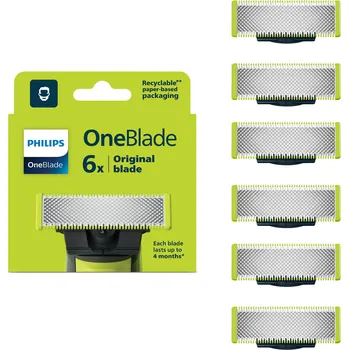 Philips Výměnné břity 6 ks pro Philips OneBlade QP260/50