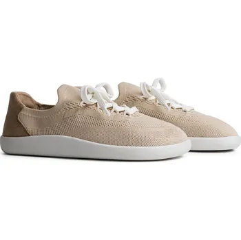 Dámské tenisky Ahinsa shoes Pánské barefoot pletené tenisky Softy béžové 40