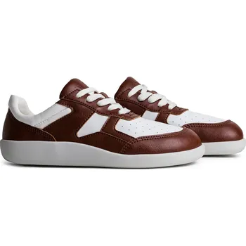 Dámské tenisky Ahinsa shoes Dámské barefoot tenisky Yuva bílo-hnědé 41