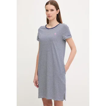 Dámská noční košile Noční košilka Lauren Ralph Lauren ILN22503 námořnická modř 59A, vel. M
