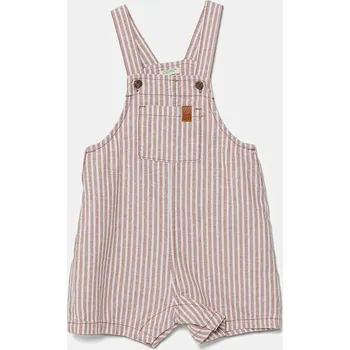 Kojenecký overall Kojenecký plátěný overal United Colors of Benetton 4OGMAT01A.W.Seasonal béžová 80X, vel. 74