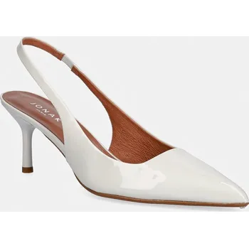 Dámské lodičky Kožené lodičky Jonak DIAMANTINE VERNIS PLISSE Perle 3800236 béžová 01X, EUR 39